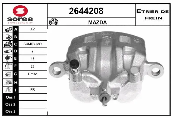 Brake Caliper (2644208)