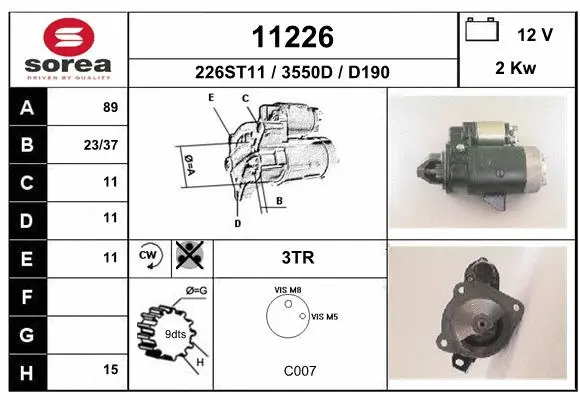 Starter (11226)