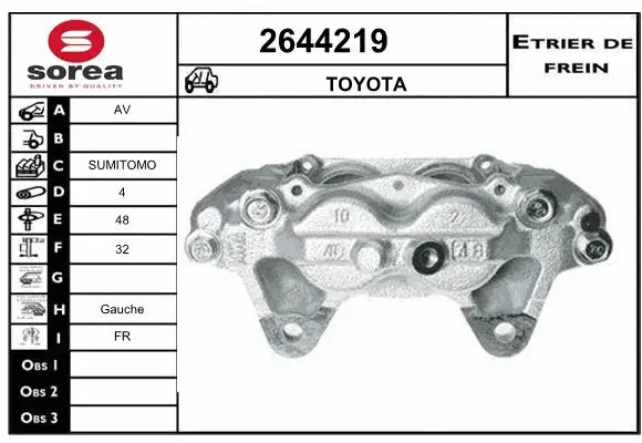 Brake Caliper (2644219)