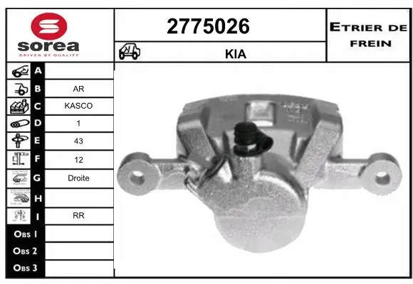 Brake Caliper (2775026)