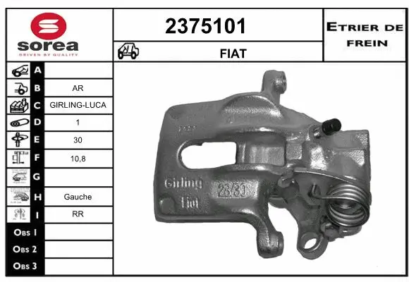 Brake Caliper (2375101)