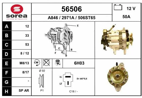 Alternator (56506)