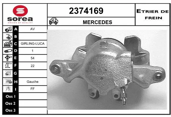 Brake Caliper (2374169)