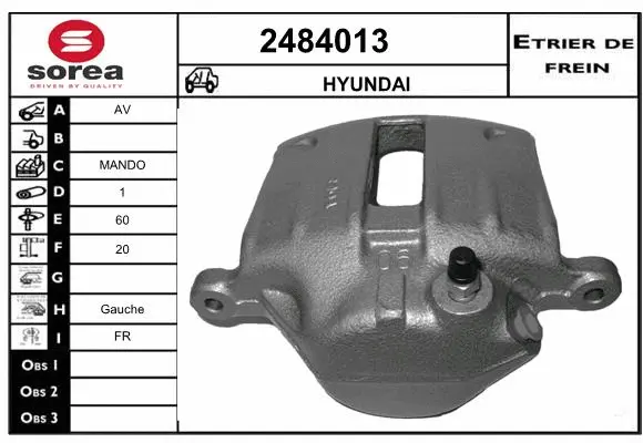 Brake Caliper (2484013)