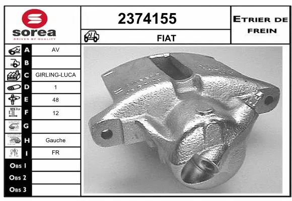 Brake Caliper (2374155)