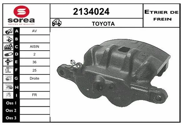 Brake Caliper (2134024)