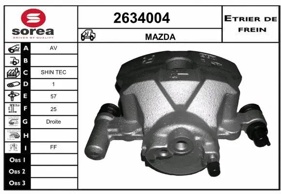 Brake Caliper (2634004)