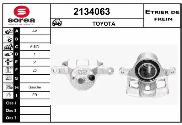 Brake Caliper (2134063)