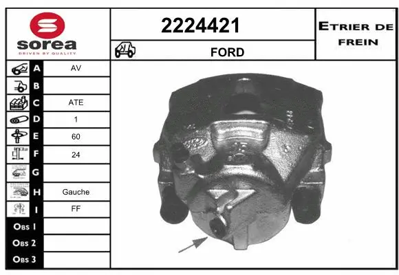 Brake Caliper (2224421)