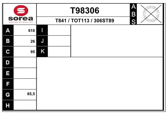 Drive Shaft (T98306)