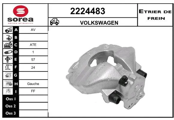 Brake Caliper (2224483)