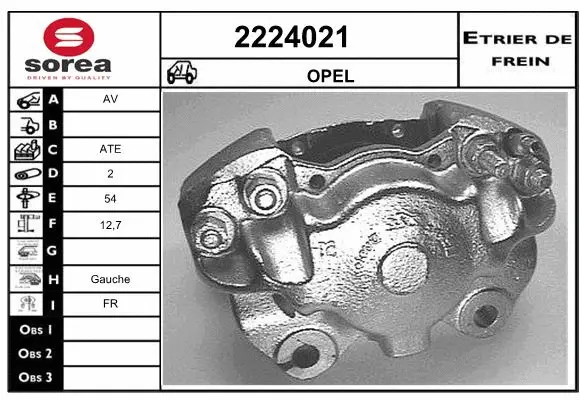 Brake Caliper (2224021)
