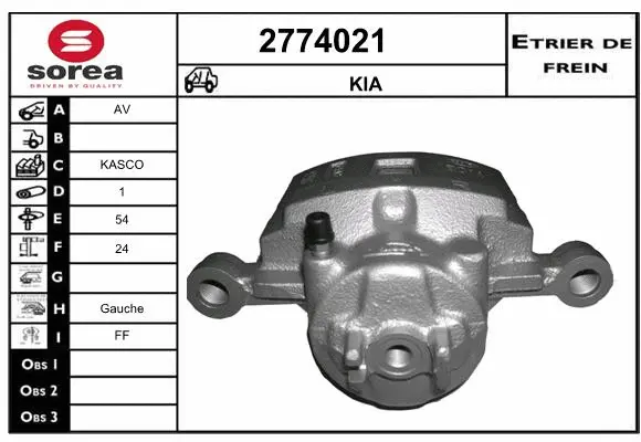 Brake Caliper (2774021)
