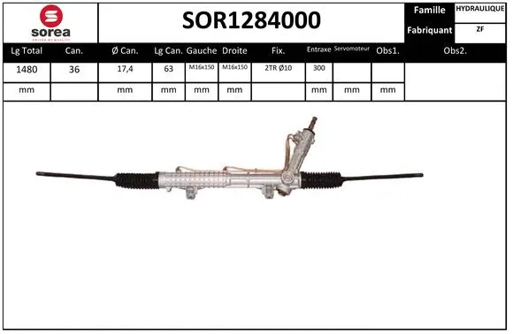 Steering Gear (SOR1284000)