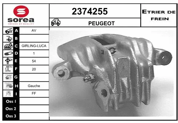Brake Caliper (2374255)