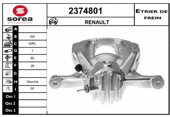 Brake Caliper (2374801)