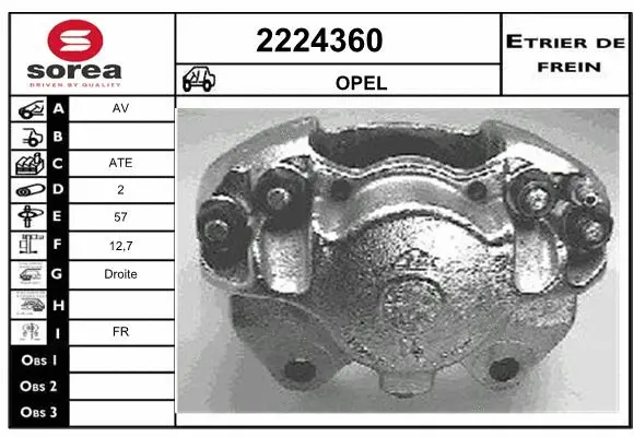 Brake Caliper (2224360)