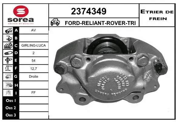 Brake Caliper (2374349)