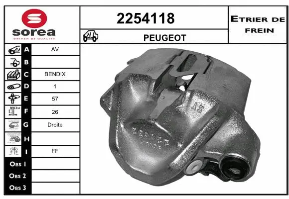 Brake Caliper (2254118)
