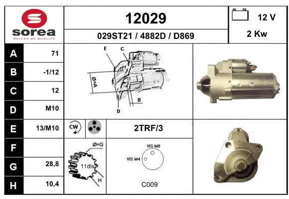Starter (12029)
