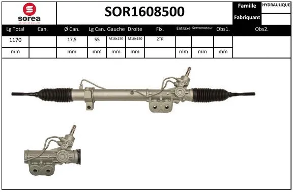 Steering Gear (SOR1608500)