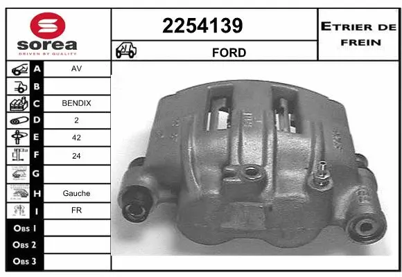 Brake Caliper (2254139)