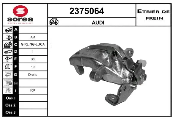 Brake Caliper (2375064)