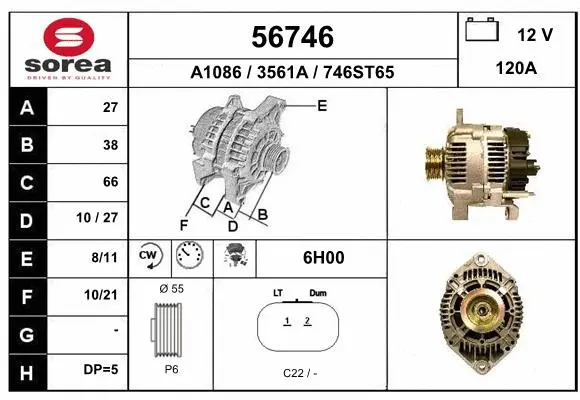 Alternator (56746)