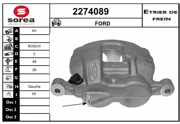 Brake Caliper (2274089)