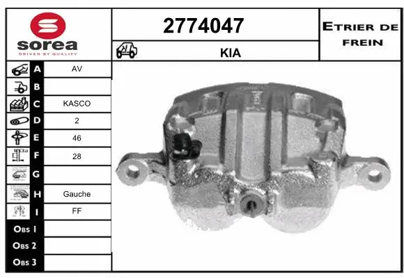 Brake Caliper (2774047)