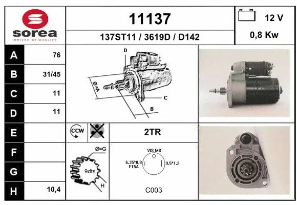 Starter (11137)