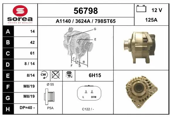 Alternator (56798)