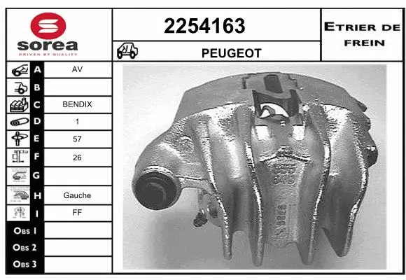 Brake Caliper (2254163)