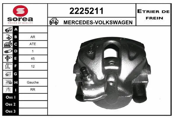Brake Caliper (2225211)
