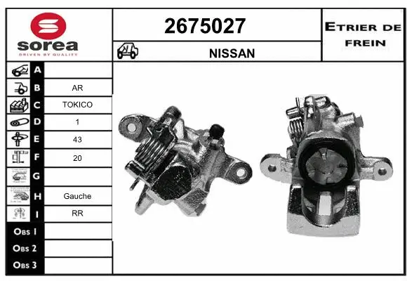 Brake Caliper (2675027)