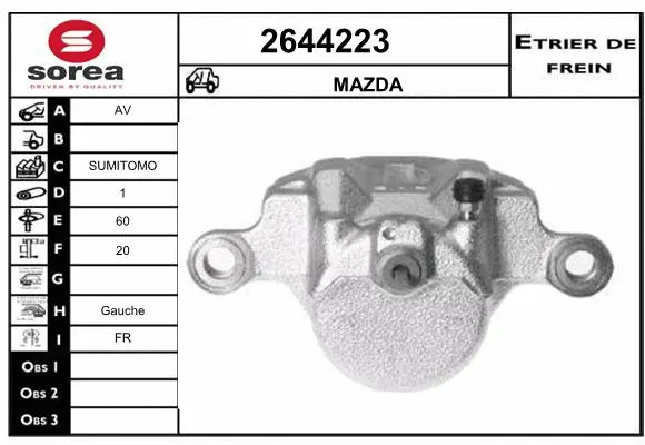 Brake Caliper (2644223)