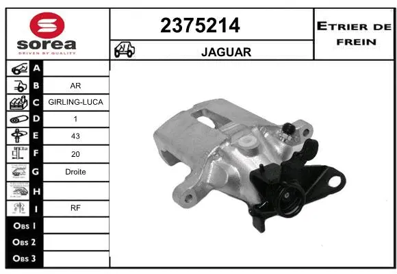 Brake Caliper (2375214)