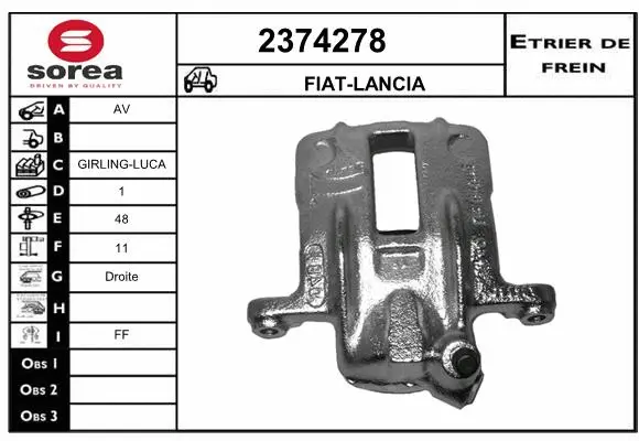 Brake Caliper (2374278)