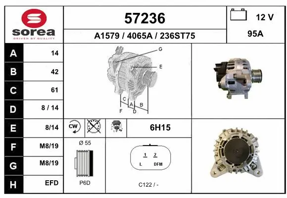 Alternator (57236)