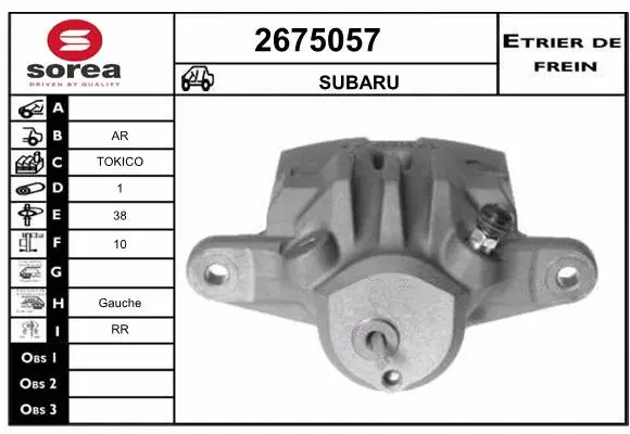 Brake Caliper (2675057)