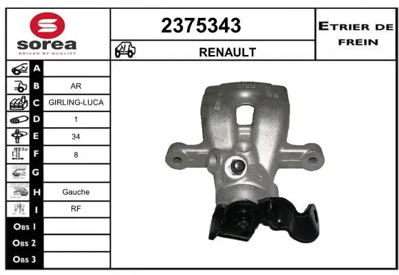 Brake Caliper (2375343)