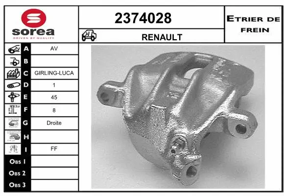 Brake Caliper (2374028)