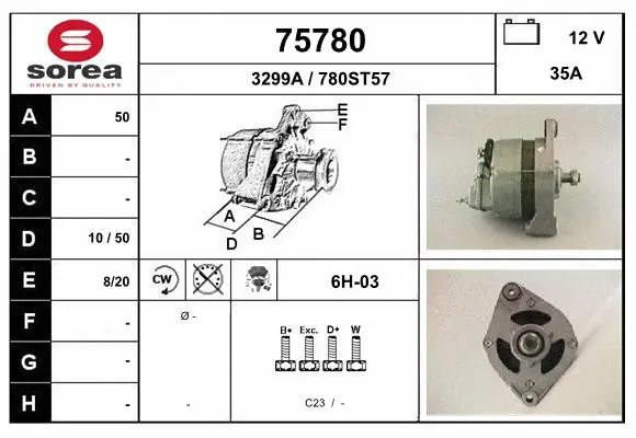 Alternator (75780)