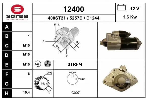 Starter (12400)