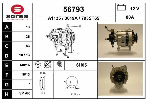 Alternator (56793)