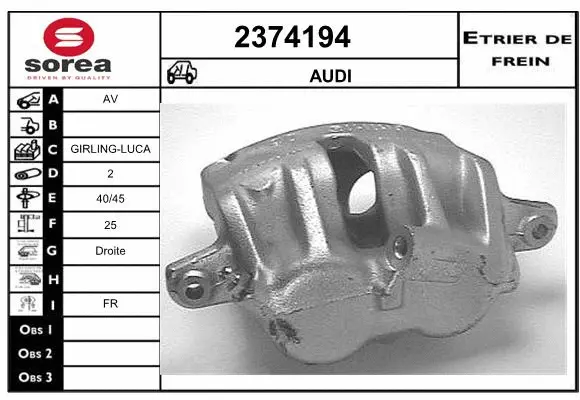 Brake Caliper (2374194)