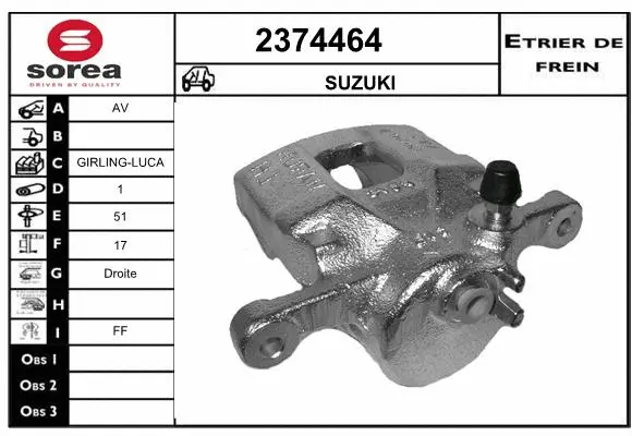 Brake Caliper (2374464)