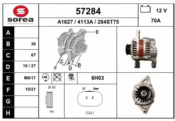 Alternator (57284)