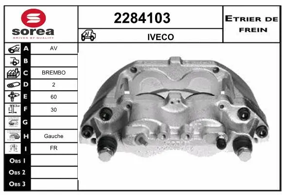 Brake Caliper (2284103)