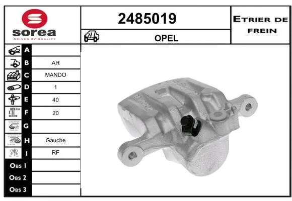 Brake Caliper (2485019)
